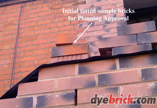 002 tinting sample bricks